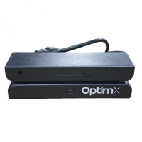 Cititor card magnetic OptimX Pro-MS580, USB 2.0, compatibil Windows si Mac OS Cititor card magnetic OptimX Pro-MS580, USB 2.0, compatibil Windows si Mac OS
