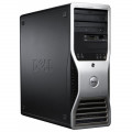 Workstation Second Hand DELL Precision T3500, Xeon Quad Core E5630 2.53 - 2.80GHz, 12GB DDR3, HDD 500GB SATA, DVD-RW, Nvidia Quadro 2000/1GB