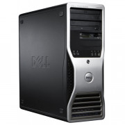 Workstation Second Hand DELL Precision T3500, Xeon Quad Core E5630 2.53 - 2.80GHz, 12GB DDR3, HDD 500GB SATA, DVD-RW, Nvidia Quadro 2000/1GB