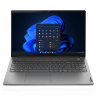 Laptop Nou Lenovo ThinkBook 15 G2 i3-1115G4, 8GB, 128GB NVME + 256GB SSD, WebCam, 15.6 inch FHD IPS, Mineral Grey + Windows 10 Pro