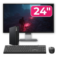 Mini PC Second Hand Lenovo ThinkCentre M70q G3, Intel Core i5-12600T 2.10 - 4.60GHz, 8GB DDR4, 256GB SSD NVMe + Monitor 24" + cadou tastatura si mouse OptimX Pro KM500 Mini PC Second Hand Lenovo ThinkCentre M70q G3, Intel Core i5-12600T 2.10 - 4.60GHz, 8GB DDR4, 256GB SSD NVMe + Monitor 24" + cadou tastatura si mouse OptimX Pro KM500