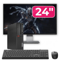 Pachet PC Second Hand Lenovo ThinkCentre M720s SFF, Intel Core i5-9400 2.90-4.10GHz, 8GB DDR4, 256GB SSD NVMe + Monitor 24" + cadou tastatura si mouse OptimX Pro KM500 Pachet PC Second Hand Lenovo ThinkCentre M720s SFF, Intel Core i5-9400 2.90-4.10GHz, 8GB DDR4, 256GB SSD NVMe + Monitor 24" + cadou tastatura si mouse OptimX Pro KM500