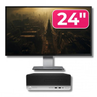 Pachet Calculator Second Hand HP ProDesk 400 G4 SFF, Intel Core i5-6500 3.20GHz, 8GB DDR4, 256GB SSD + Monitor 24" Pachet Calculator Second Hand HP ProDesk 400 G4 SFF, Intel Core i5-6500 3.20GHz, 8GB DDR4, 256GB SSD + Monitor 24"