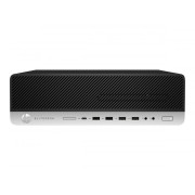 Calculator Refurbished HP EliteDesk 800 G3 SFF, Intel Core i5-7500 3.40-3.80GHz, 8GB DDR4, 128GB SSD, DVD-RW + Windows 10 Home