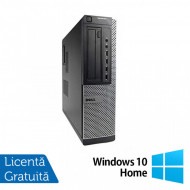 Calculator DELL OptiPlex 7010 Desktop, Intel Core i3-2100 3.10GHz, 4GB DDR3, 250GB SATA, DVD-RW + Windows 10 Home