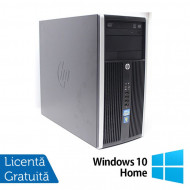 Calculator HP 6300 Pro Tower, Intel Pentium G2020 2.90GHz, 4GB DDR3, 250GB SATA, DVD-RW + Windows 10 Home
