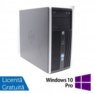 Calculator HP 6300 Pro Tower, Intel Pentium G2020 2.90GHz, 4GB DDR3, 250GB SATA, DVD-RW + Windows 10 Pro
