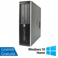 Calculator HP Compaq 6200 Pro SFF, Intel Core i3-2100 3.10GHz, 4GB DDR3, 500GB SATA, DVD-RW + Windows 10 Home