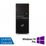 Calculator Fujitsu Celsius W410 Tower, Intel Core i5-2400 3.10GHz, 4GB DDR3, 250GB SATA, DVD-RW + Windows 10 Pro