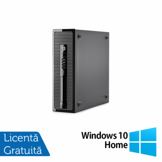 Calculator Refurbished HP 400 G1 SFF, Intel Core i7-4770 3.40GHz, 8GB DDR3, 500GB SATA, DVD-RW + Windows 10 Home