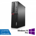 Calculator LENOVO M910s SFF, Intel Core i5-6500 3.20GHz, 8GB DDR4, 120GB SSD, DVD-RW + Windows 10 Pro