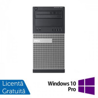 Calculator DELL Optiplex 9020 Tower, Intel Core i7-4770 3.40GHz, 8GB DDR3, 500GB SATA, DVD-ROM + Windows 10 Pro