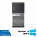 Calculator Refurbished DELL Optiplex 9020 Tower, Intel Core i3-4130 3.40GHz, 8GB DDR3, 240GB SSD + Windows 10 Home