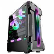 Sistem GAMING Cerberus, 8th-Gen Intel® SIX-CORE™ i5-8400 4.00GHz Turbo, 8GB DDR4, 128GB SSD + 1TB HDD, Radeon RX550 4GB GDDR5