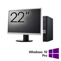 Pachet Calculator Refurbished DELL OptiPlex 7060 Mini PC, Intel Core i5-8500T 2.10 - 3.50GHz, 16GB DDR4, 512GB SSD + Monitor 22 Inch + Windows 10 Pro Pachet Calculator Refurbished DELL OptiPlex 7060 Mini PC, Intel Core i5-8500T 2.10 - 3.50GHz, 16GB DDR4, 512GB SSD + Monitor 22 Inch + Windows 10 Pro