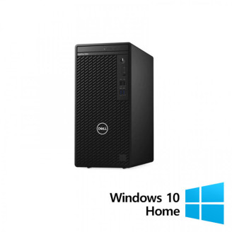 Calculator Refurbished DELL OptiPlex 3080 Tower, Intel Core i5-10500 3.10 - 4.50GHz, 8GB DDR4, 256GB SSD + Windows 10 Home