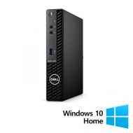 Calculator Refurbished DELL OptiPlex 3090 Mini, Intel Core i3-10105T 3.00 - 3.90GHz, 8GB DDR4, 256GB SSD + Windows 10 Home