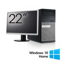 Pachet Calculator Refurbished Dell OptiPlex 7010 Tower, Intel Core i5-3470 3.20GHz, 8GB DDR3, 256GB SSD, DVD-RW + Monitor 22 Inch + Windows 10 Home Pachet Calculator Refurbished Dell OptiPlex 7010 Tower, Intel Core i5-3470 3.20GHz, 8GB DDR3, 256GB SSD, DVD-RW + Monitor 22 Inch + Windows 10 Home
