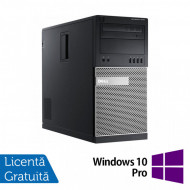Calculator DELL OptiPlex 7020 Tower, Intel Core i5-4590 3.30GHz, 8GB DDR3, 500GB SATA, DVD-RW + Windows 10 Pro