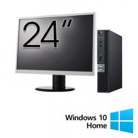 Pachet Calculator Refurbished DELL OptiPlex 7060 Mini PC, Intel Core i5-8500T 2.10 - 3.50GHz, 8GB DDR4, 256GB SSD + Monitor 24 Inch + Windows 10 Home Pachet Calculator Refurbished DELL OptiPlex 7060 Mini PC, Intel Core i5-8500T 2.10 - 3.50GHz, 8GB DDR4, 256GB SSD + Monitor 24 Inch + Windows 10 Home