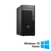 Calculator Refurbished DELL OptiPlex 7080 Tower, Intel Core i5-10500 3.10 - 4.50GHz, 8GB DDR4, 256GB SSD + Windows 10 Home