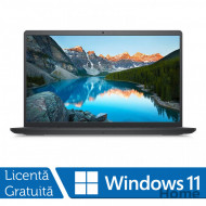 Laptop Nou Dell Inspiron 3520, Intel Core Gen a 12-a i7-1255U 1.70 - 4.70GHz, 16GB DDR4, 512GB SSD, 15.6 Inch Full HD, Tastatura Numerica, Webcam, Carbon Black