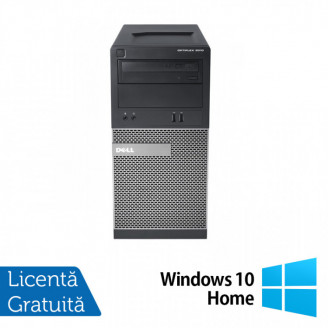 Calculator Refurbished DELL OptiPlex 3020 Tower, Intel Core i7-4765T 2.00GHz, 8GB DDR3, 500GB SATA, DVD-ROM + Windows 10 Home