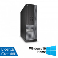 Calculator DELL 3020 SFF, Intel Core i3-4150 3.50GHz, 8GB DDR3, 120GB SSD, DVD-ROM + Windows 10 Home