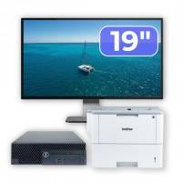 Pachet Calculator Second Hand DELL OptiPlex 3070 SFF, Intel Core i3-9100 3.60 - 4.20GHz, 8GB DDR4, 256GB SSD + Monitor 19" + Imprimanta Brother HL-L6300DW Pachet Calculator Second Hand DELL OptiPlex 3070 SFF, Intel Core i3-9100 3.60 - 4.20GHz, 8GB DDR4, 256GB SSD + Monitor 19" + Imprimanta Brother HL-L6300DW