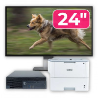 Pachet Calculator Second Hand DELL OptiPlex 3070 SFF, Intel Core i3-9100 3.60 - 4.20GHz, 8GB DDR4, 256GB SSD + Monitor 24" + Imprimanta Brother HL-L6300DW Pachet Calculator Second Hand DELL OptiPlex 3070 SFF, Intel Core i3-9100 3.60 - 4.20GHz, 8GB DDR4, 256GB SSD + Monitor 24" + Imprimanta Brother HL-L6300DW