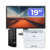 Pachet Calculator Second Hand DELL OptiPlex 3090 Mini PC, Intel Core i3-10105T 3.00 - 3.90GHz, 8GB DDR4, 256GB SSD + Monitor 19" + Imprimanta Brother HL-L6300DW Pachet Calculator Second Hand DELL OptiPlex 3090 Mini PC, Intel Core i3-10105T 3.00 - 3.90GHz, 8GB DDR4, 256GB SSD + Monitor 19" + Imprimanta Brother HL-L6300DW