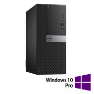 PC Refurbished DELL OptiPlex 5040 Tower, Intel Core i5-6500 3.20GHz, 8GB DDR3, 240GB SSD + Windows 10 Pro