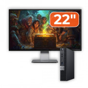 Pachet Calculator Second Hand DELL OptiPlex 5060 Mini PC, Intel Core i5-8500T 2.10-3.50GHz, 16GB DDR4, 512GB SSD + Monitor 22" Pachet Calculator Second Hand DELL OptiPlex 5060 Mini PC, Intel Core i5-8500T 2.10-3.50GHz, 16GB DDR4, 512GB SSD + Monitor 22"