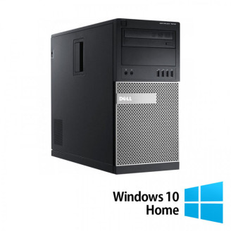 Calculator Refurbished Dell OptiPlex 7010 Tower, Intel Core i5-3470 3.20GHz, 8GB DDR3, 256GB SSD, DVD-RW + Windows 10 Home