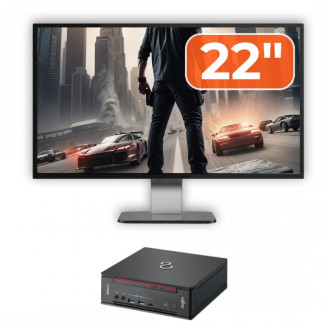 Pachet Calculator Second Hand Fujitsu Esprimo Q958 Mini PC, Intel Core i5-8400 2.80 - 4.00GHz, 8GB DDR4, 256GB SSD + Monitor 22" Pachet Calculator Second Hand Fujitsu Esprimo Q958 Mini PC, Intel Core i5-8400 2.80 - 4.00GHz, 8GB DDR4, 256GB SSD + Monitor 22"