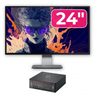 Pachet Calculator Second Hand Fujitsu Esprimo Q958 Mini PC, Intel Core i5-9500 3.00 - 4.40GHz, 8GB DDR4, 256GB SSD + Monitor 24" Pachet Calculator Second Hand Fujitsu Esprimo Q958 Mini PC, Intel Core i5-9500 3.00 - 4.40GHz, 8GB DDR4, 256GB SSD + Monitor 24"
