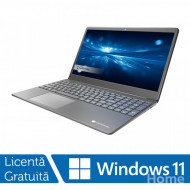 Laptop Nou Gateway GWNC31514, Intel Core i3-1115G4 1.70 - 4.10GHz, 4GB DDR4, 128GB SSD, Full HD IPS LCD, Black, Windows 11 Home, 15.6 Inch, Webcam