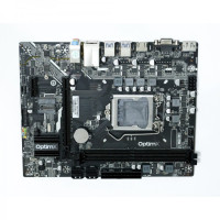 Placa de baza OptimX Pro H410, TPM 2.0, Socket LGA 1200, compatibila cu procesoare Intel Gen 10, DDR4