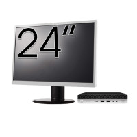 Pachet PC Second Hand HP ProDesk 600 G4 Mini, Intel Core i5-8500T 2.10 - 3.50GHz, 8GB DDR4, 256GB SSD + Monitor 24 Inch Pachet PC Second Hand HP ProDesk 600 G4 Mini, Intel Core i5-8500T 2.10 - 3.50GHz, 8GB DDR4, 256GB SSD + Monitor 24 Inch