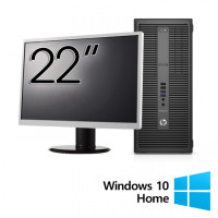 Pachet Calculator Refurbished HP 800 G2 Tower, Intel Core i5-6500 3.20GHz, 8GB DDR4, 256GB SSD + Monitor 22 Inch + Windows 10 Home Pachet Calculator Refurbished HP 800 G2 Tower, Intel Core i5-6500 3.20GHz, 8GB DDR4, 256GB SSD + Monitor 22 Inch + Windows 10 Home