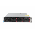 Server Refurbished HP ProLiant DL380 G9 2U 2 x Intel Xeon 14-Core E5-2690 V4 2.60 - 3.50GHz, 64GB DDR4 ECC Reg, 2 x 512GB SSD SATA + 10 x 10TB HDD SAS-7.2k, Raid P840ar/4GB, 4 x 1Gb Ethernet + 2 x 10Gb SFP, iLO 4 Advanced, 2xSurse HS