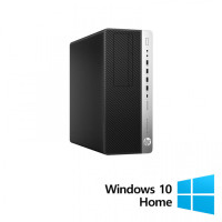 Calculator Refurbished HP EliteDesk 800 G3 Tower, Intel Core i3-6100 3.70GHz, 8GB DDR4, 256GB SSD, DVD-ROM + Windows 10 Home Calculator Refurbished HP EliteDesk 800 G3 Tower, Intel Core i3-6100 3.70GHz, 8GB DDR4, 256GB SSD, DVD-ROM + Windows 10 Home