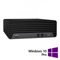 Calculator Refurbished HP ProDesk 400 G7 SFF, Intel Core i5-10400F 2.90 - 4.30GHz, 16GB DDR4, Placa Video Nvidia GeForce GT 605 1GB, 512GB SSD, DVD-ROM + Windows 10 Pro
