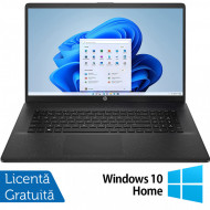 Laptop Nou HP 17T-CN000, Intel Core i7-1165G7 1.20-4.70GHz, 8GB DDR4, 1TB HDD, 17.3 Inch HD+, Windows 10 Home, Jet Black