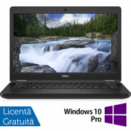 Laptop Refurbished Dell Latitude 5490, Intel Core i5-7300U 2.60GHz, 16GB DDR4, 480GB SSD, 14 Inch, Webcam + Windows 10 Pro