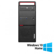 Calculator Refurbished LENOVO M800 Tower, Intel Core i3-6100 3.70GHz, 8GB DDR4, 512GB SSD, DVD-ROM + Windows 10 Home