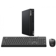 Mini PC Second Hand Lenovo ThinkCentre M70q, Intel Core i5-10400T 2.00 - 3.60GHz, 8GB DDR4, 256GB SSD NVMe + cadou tastatura si mouse OptimX Pro KM500