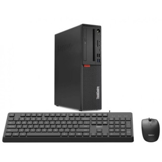 PC Second Hand Lenovo ThinkCentre M720s SFF, Intel Core i5-9400 2.90-4.10GHz, 8GB DDR4, 256GB SSD NVMe + cadou tastatura si mouse OptimX Pro KM500
