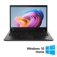 Laptop Refurbished LENOVO ThinkPad T14, Intel Core i5-10210U 1.60 - 4.20GHz, 8GB DDR4, 256GB SSD, 14 Inch Full HD, Webcam + Windows 10 Home Laptop Refurbished LENOVO ThinkPad T14, Intel Core i5-10210U 1.60 - 4.20GHz, 8GB DDR4, 256GB SSD, 14 Inch Full HD, Webcam + Windows 10 Home