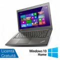 Laptop LENOVO ThinkPad T440P, Intel Core i5-4300M 2.60GHz, 4GB DDR3, 500GB SATA, DVD-RW, 14 Inch, Fara Webcam + Windows 10 Home